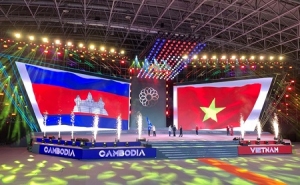 Lễ bế mạc SEA Games 31, hẹn gặp lại tại Campuchia, SEA Games 32-2023. Ảnh: HỮU HƯNG