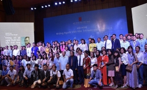 KHAI MẠC HỘI NGHỊ NHỮNG NGƯỜI VIẾT VĂN TRẺ TOÀN QUỐC LẦN THỨ X: Tương lai của nền Văn học Việt Nam phụ thuộc vào sự dấn thân của các nhà văn trẻ