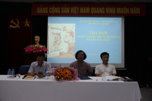 Tọa đàm Thơ và Trường ca Nguyễn Việt Chiến
