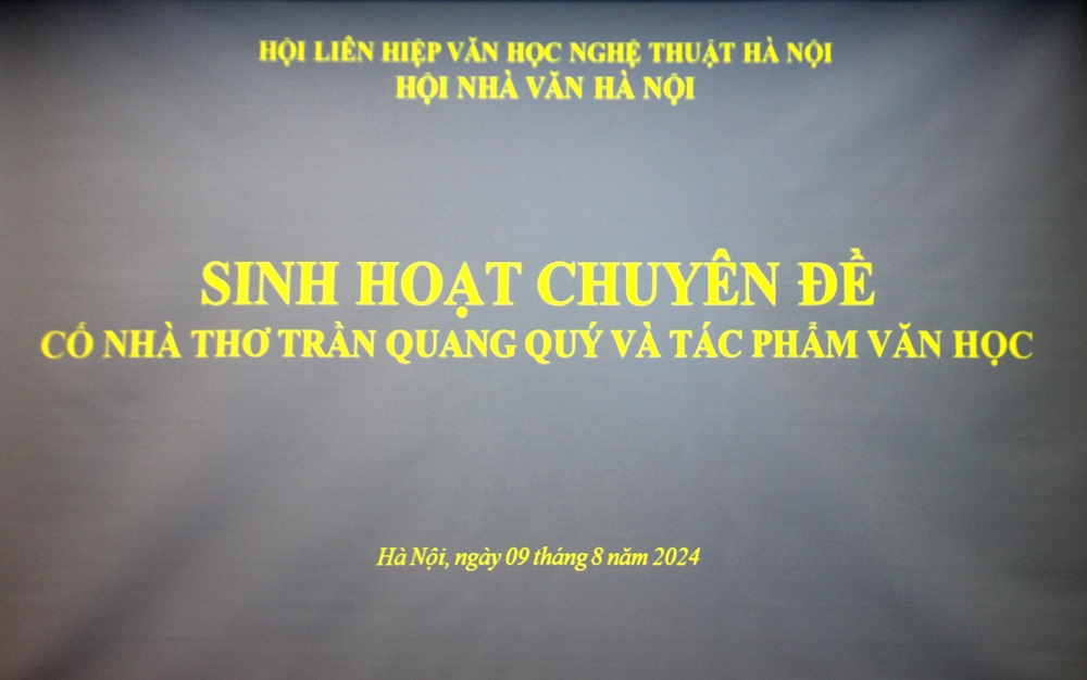 SINH HOẠT CHUYÊN ĐỀ THÁNG 8/2024