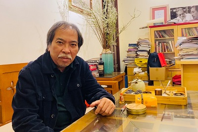 Nhà thơ Nguyễn Quang Thiều, Chủ tịch Hội Nhà văn Việt Nam.